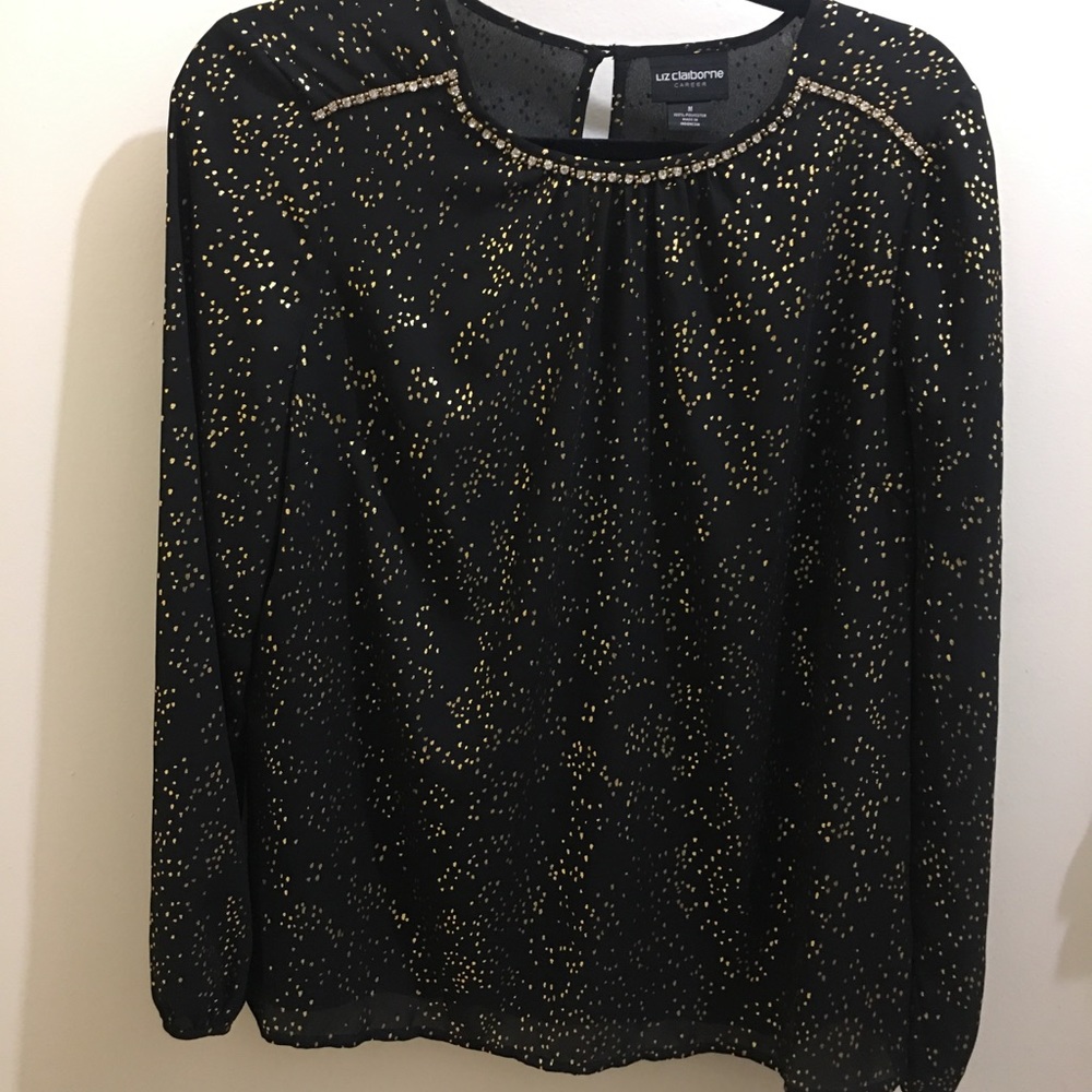 SOLD Liz Claiborne women’s career Blouse size M